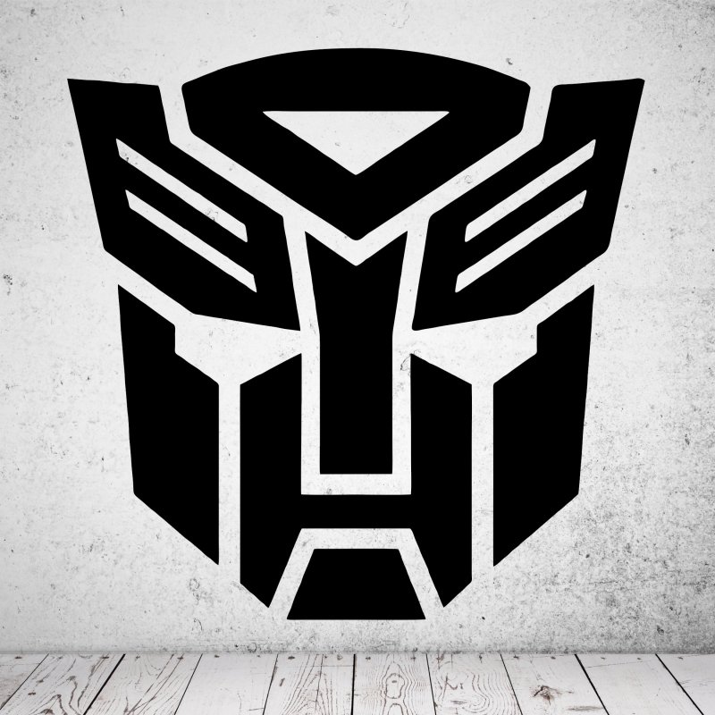 46161 Transformers Maske Wandaufkleber